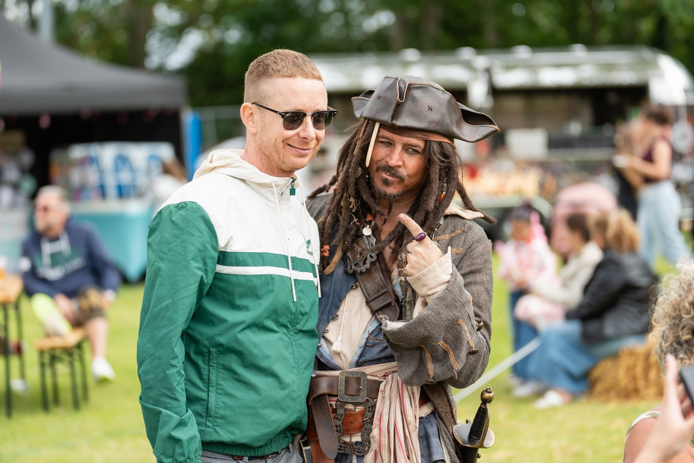 Live music and crowds at WN7 FEST, Leigh Miners Welfare