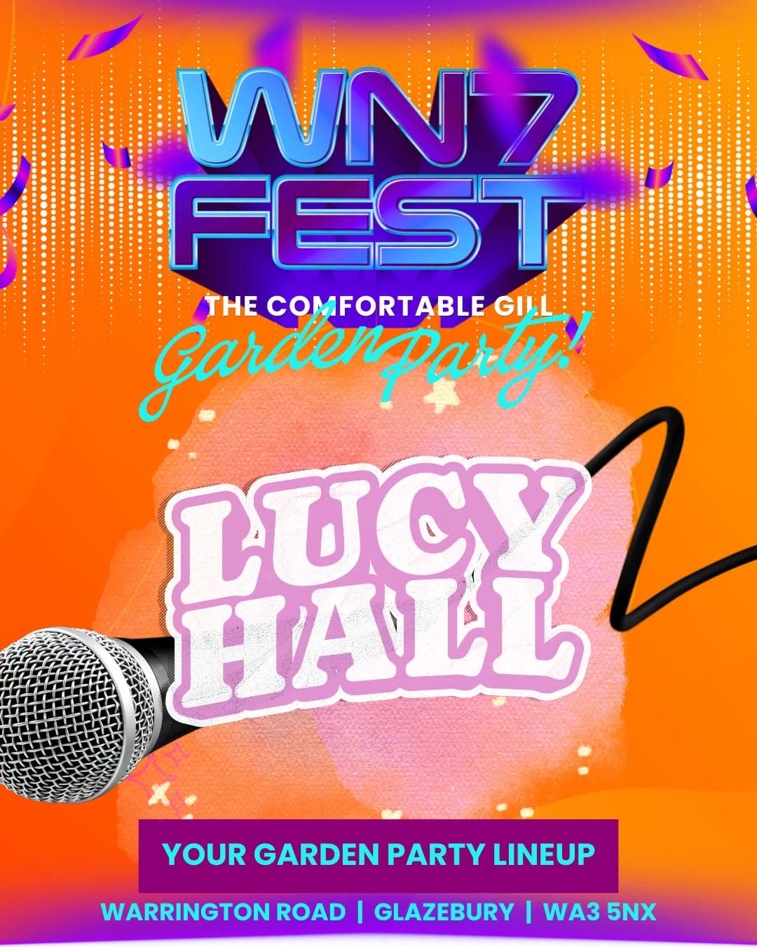 Lucy Hall — WN7 FEST Garden Party at The Comfortable Gill